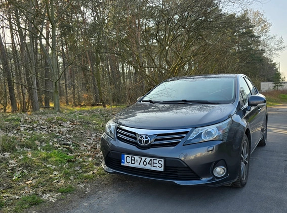 Toyota Avensis cena 39500 przebieg: 276000, rok produkcji 2012 z Bydgoszcz małe 46